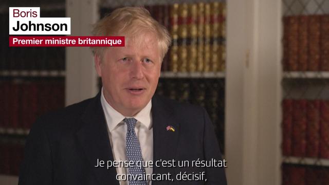 Le Premier ministre britannique salue la victoire "décisive" du vote de défiance