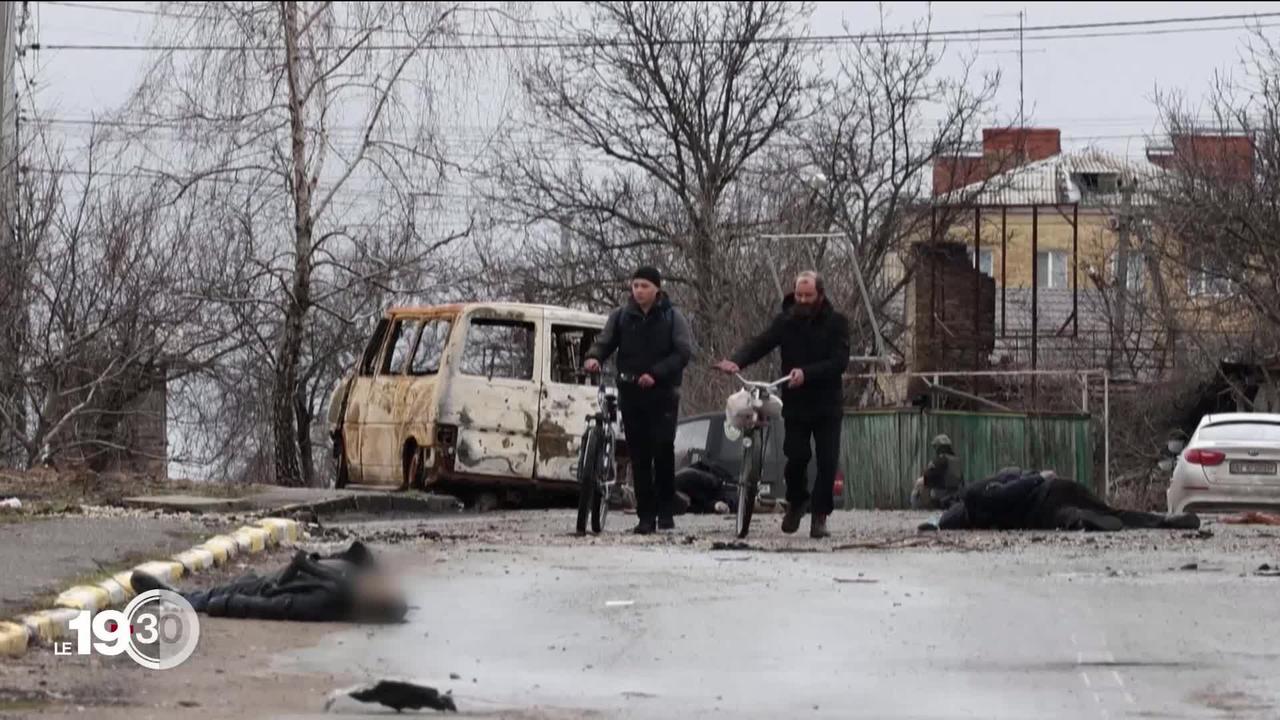 En Ukraine, des cadavres de civils ont été découverts à Boutcha après le retrait de l’armée russe. Kiev dénonce un "massacre délibéré"