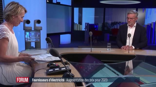 Les fournisseurs d’énergie annoncent une forte hausse de 50 % du prix de l'électricité: interview de Christian Petit