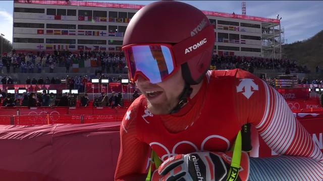 Descente messieurs: Niels Hintermann (SUI)