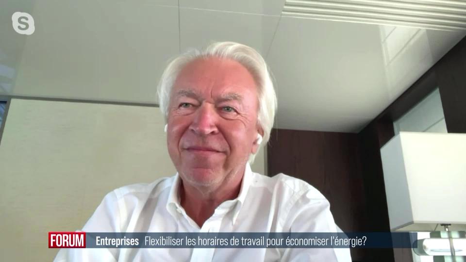 Economiesuisse veut flexibiliser les horaires de travail pour économiser l'énergie: interview de Bernard Rüeger