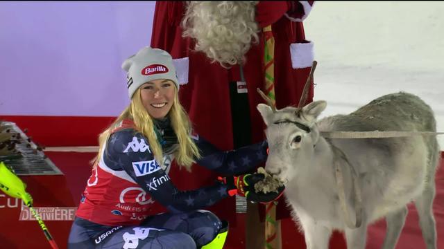 Ski alpin, Levi (FIN), slalom dames: Mikaela Shiffrin (USA) s'impose