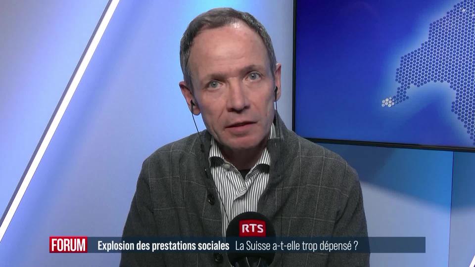 Le poids financier des RHT et APG dans les prestations sociales suisses: interview de Nils Soguel