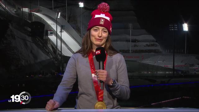 Championne olympique de slopestyle, Mathilde Gremaud revient sur son exploit