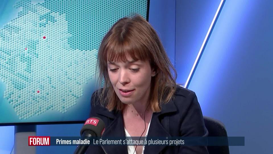 Le Parlement fédéral s’attaque à plusieurs projets pour limiter la hausse des primes-maladies (vidéo)