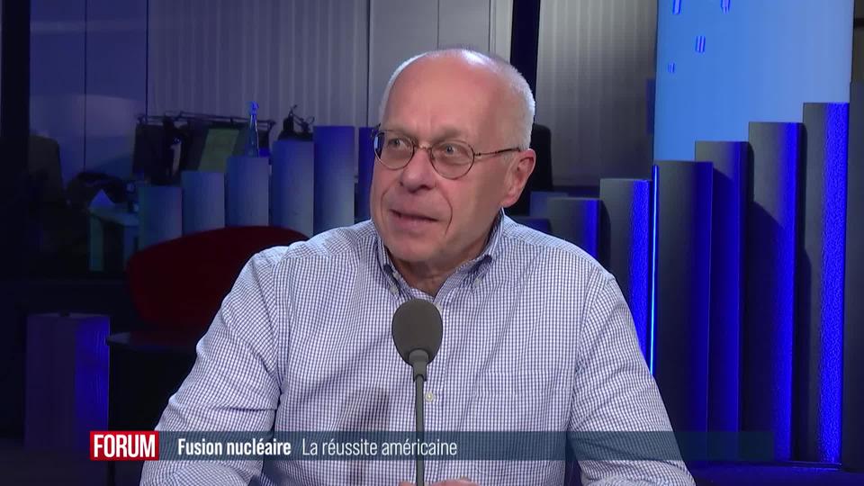 Fusion nucléaire, la réussite américaine: interview d’Yves Martin