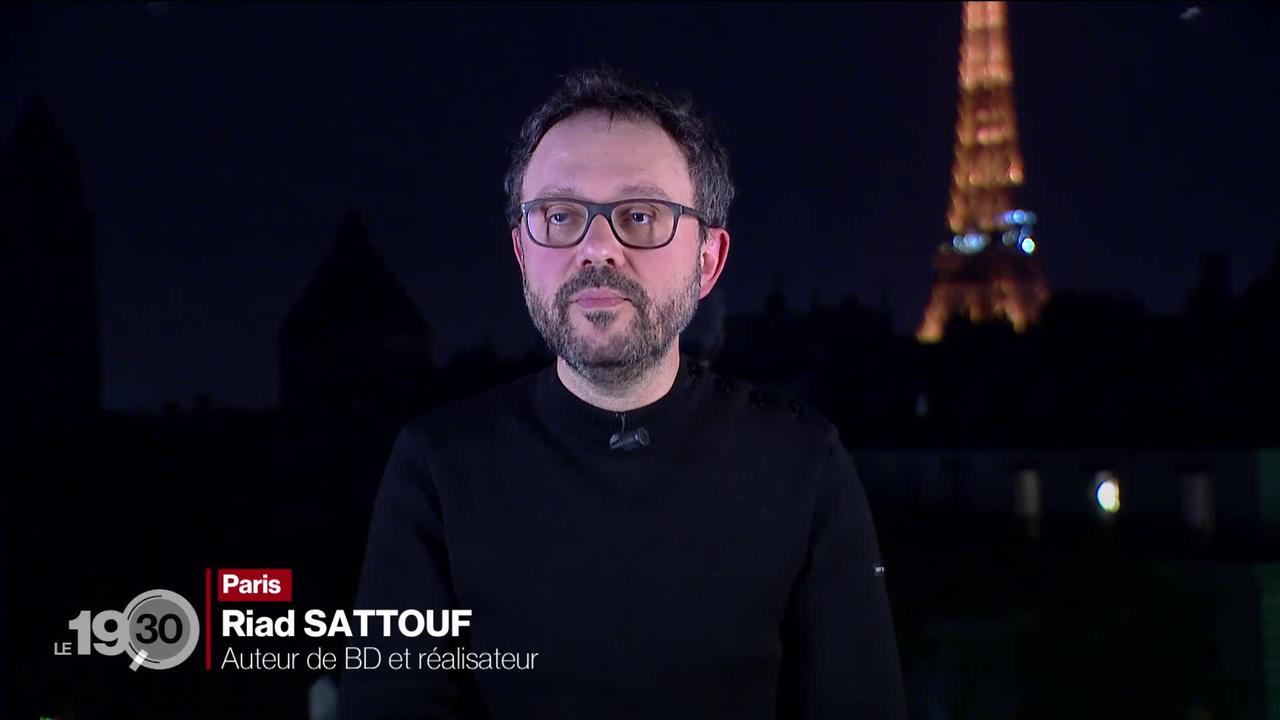 Riad Sattouf, auteur du sixième et dernier tome de "L'Arabe du futur", en direct de Paris
