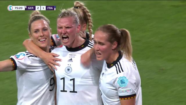 1-2, Allemagne – France (2-1): les protégées de Voss-Tecklenburg en finale !