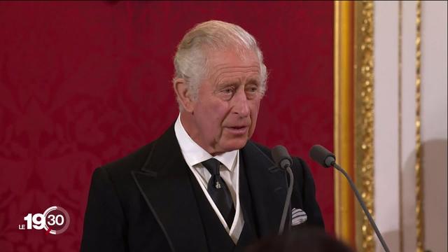 Charles III proclamé roi dans le palais Saint James à Londres