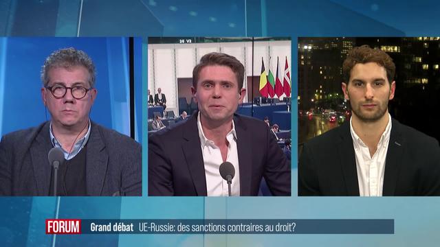 Le grand débat - Les sanctions prises contre la Russie peuvent-elles être contraires au droit?