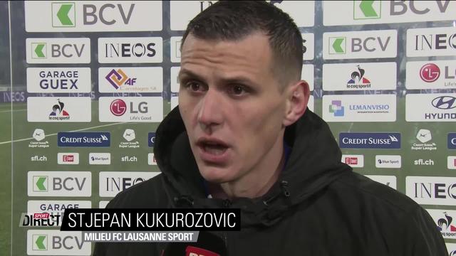 25e journée, Lausanne - Zurich (0-2): Kukuruzovic s'exprime sur la défaite de son équipe