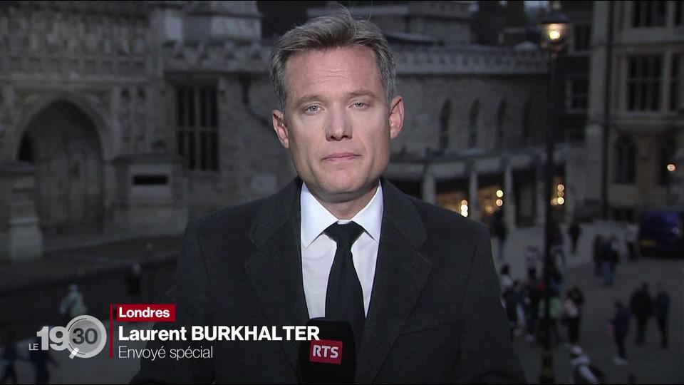 Envoyé spécial, Laurent Burkhalter fait le récit de la journée à Londres, placée sous le signe de la solennité mais aussi de la nervosité sécuritaire