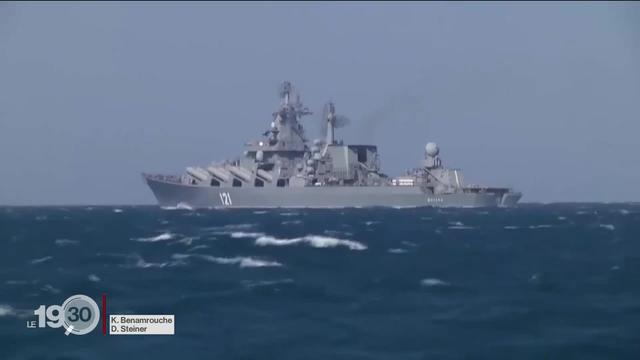 Après le naufrage du croiseur Moskva, vaisseau amiral de la flotte russe, Moscou promet d'intensifier ses frappes
