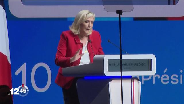En meeting en Avignon, Marine Le Pen est passée à l'offensive