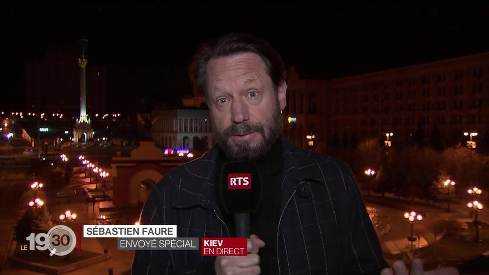 Sébastien Faure, envoyé spécial, commente les annonces russes et décrit la situation sur place à Kiev