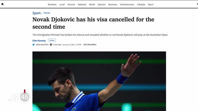 Après l'annulation de son visa, Novak Djokovic obtient la suspension de son exclusion du territoire australien