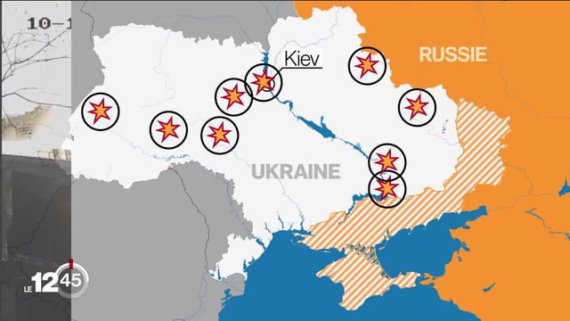 Des bombardements meurtriers russes d'une ampleur inégalée depuis des mois ont frappé plusieurs villes d'Ukraine