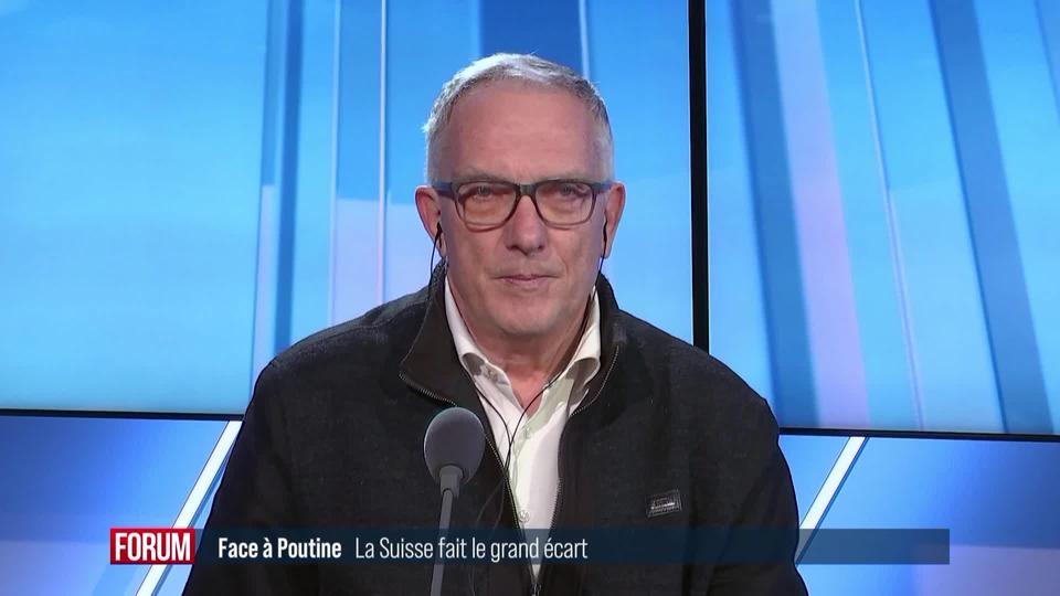 La réaction de la Suisse et ses liens avec la Russie: interview de Guy Mettan