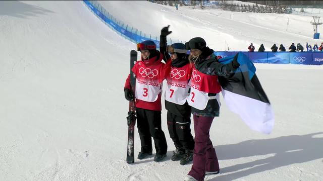 Freeski slopestyle, finale dames, 3e manche: médaille d'or pour Mathilde Gremaud (SUI) !