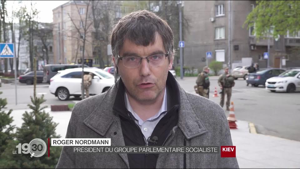 Le conseiller national et chef du groupe socialiste Roger Nordmann s'exprime depuis Kiev