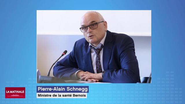 Pierre-Alain Schnegg, conseiller d'État bernois en charge de la santé