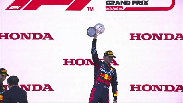 GP du Japon (#18): Verstappen (NED) s'impose devant Perez (MEX) 2e et Leclerc (MON) 3e