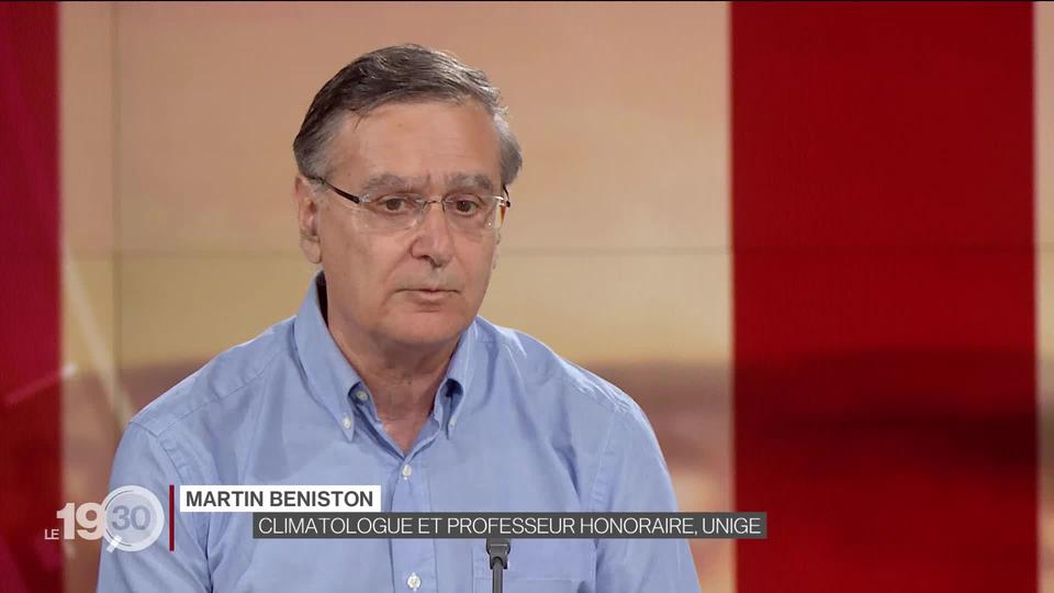 Le climatologue Martin Beniston explique les enjeux et les raisons de la canicule actuelle