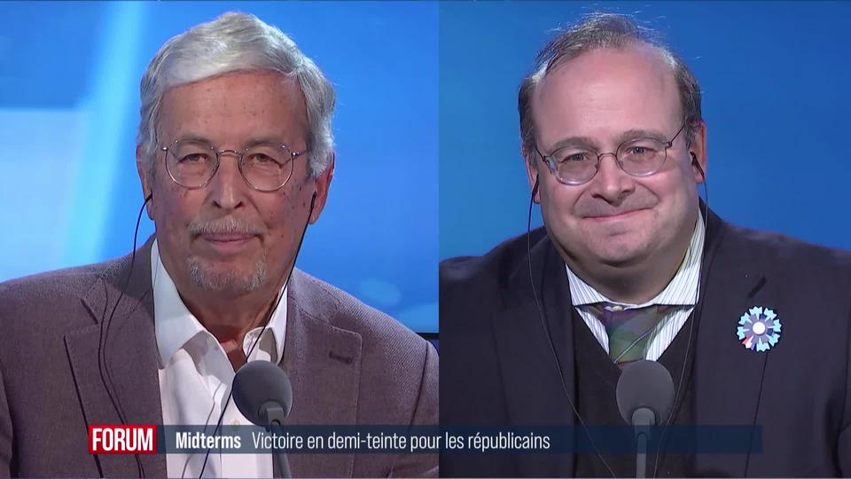 Résultats des midterms aux États-Unis: interview de Daniel Warner et Paul Vallet, politologues