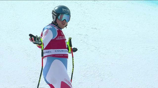 Courchevel (FRA), descente messieurs: Niels Hintermann (SUI) éliminé après avoir perdu un ski