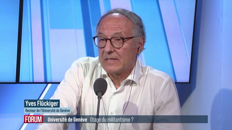 Des militants LGBT empêchent la tenue de plusieurs conférences à l'UNIGE: interview d'Yves Flückiger