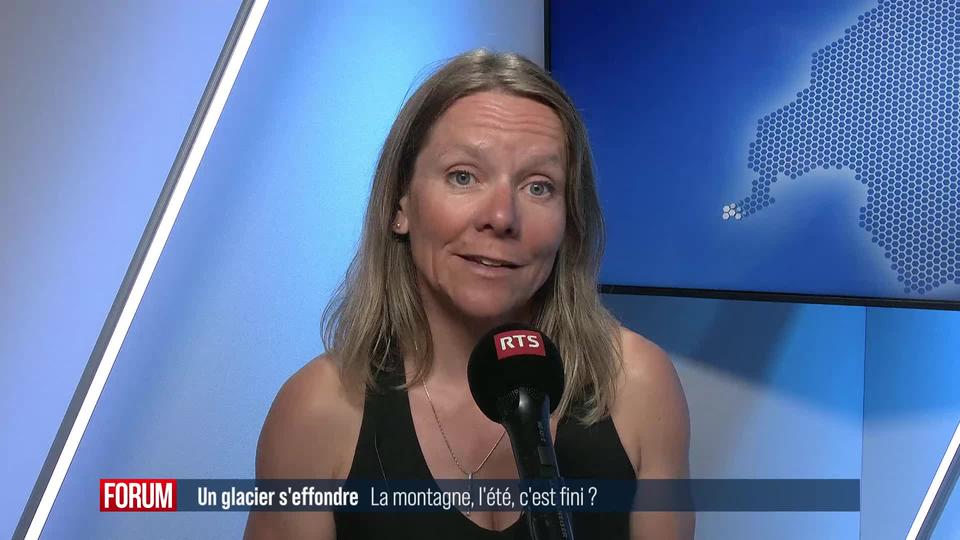 L'augmentation des températures pourrait rendre les montagnes hostiles en été: interview de Caroline George