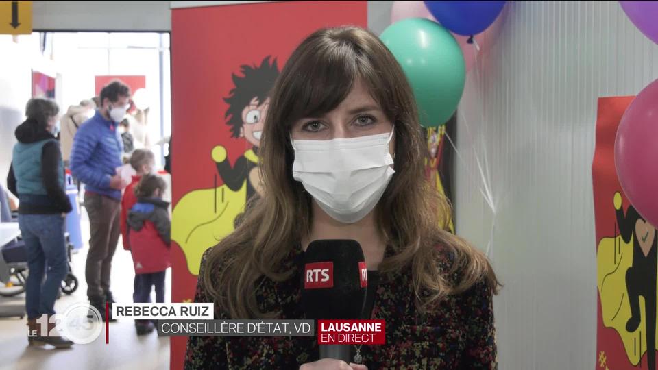 La vaccination des enfants de 5 à 11 ans démarre en Suisse romande. Les explications de Rebecca Ruiz, conseillère d'Etat VD