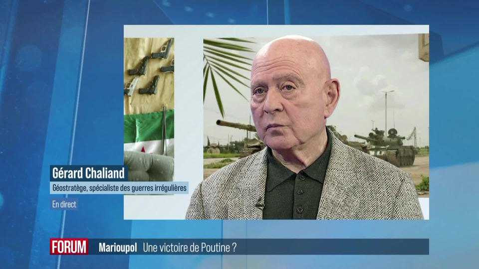 La Russie annonce avoir pris Marioupol: interview de Gérard Chaliand, spécialiste des guerres irrégulières