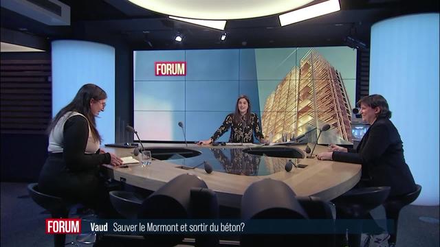 Sauver le Mormont et sortir du béton? Débat entre Débat Rebecca Joly et Florence Bettschart