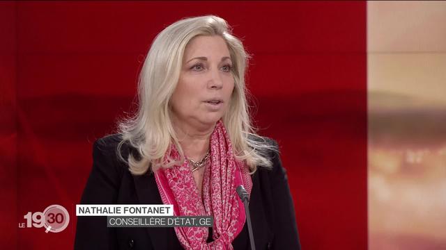 Nathalie Fontanet, ministre genevoise en charge des finances et de l’égalité, commente les problèmes liés au manque de place en crèche à Genève