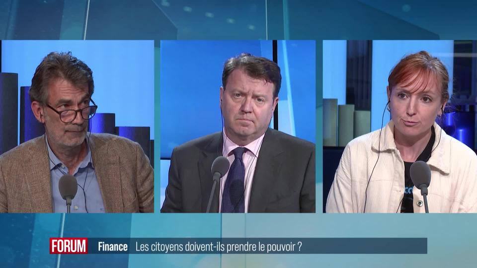 Grand débat – Les citoyens doivent-ils reprendre le pouvoir financier?