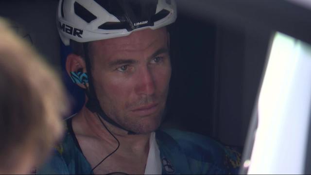 Etape 8, Libourne - Limoges: Mark Cavendish (GBR) chute et abandonne pour son dernier Tour de France