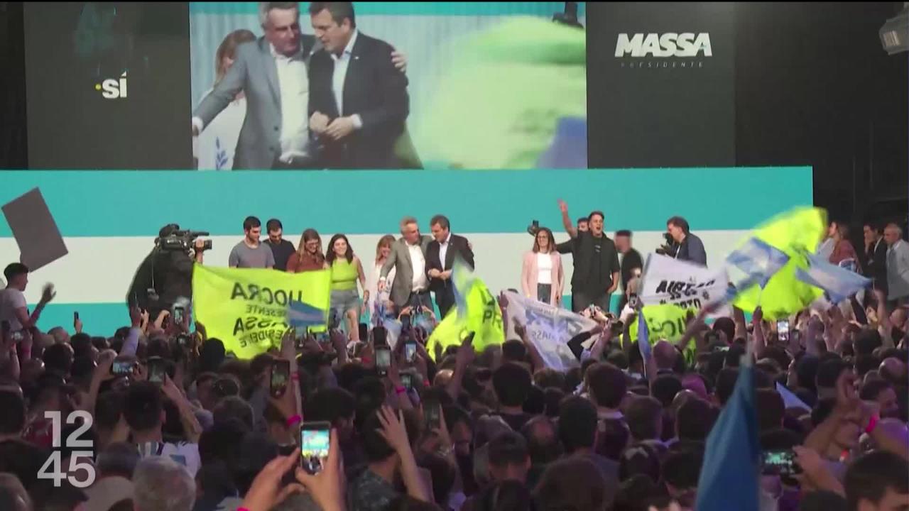 Le ministre de l'Economie Massa et l'ultralibéral Milei au second tour de la présidentielle en Argentine