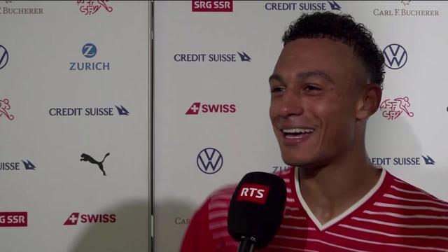 Groupe I, Suisse – Andorre (3-0): Dan Ndoye à l’interview après le match