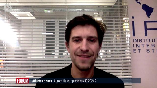 Les athlètes russes auront-ils leur place aux JO 2024? Interview de Lukas Aubin