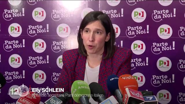L'Italo-Suisse Elly Schlein élue à la tête du Parti démocrate italien