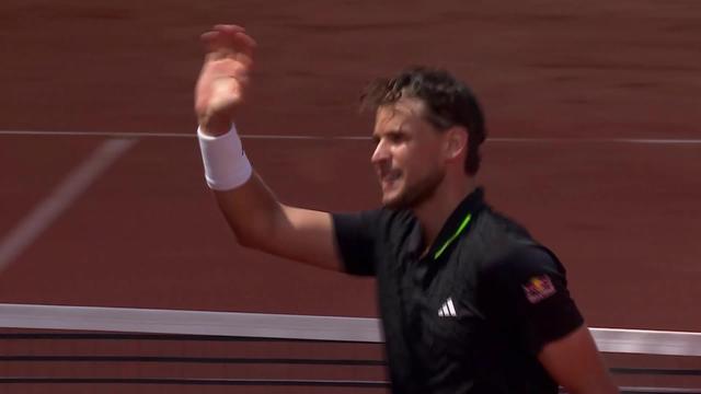 1-16e, A. Muller - D. Thiem (1-6; 6-7): le vainqueur de l'édition 2015 se qualifie pour les huitièmes