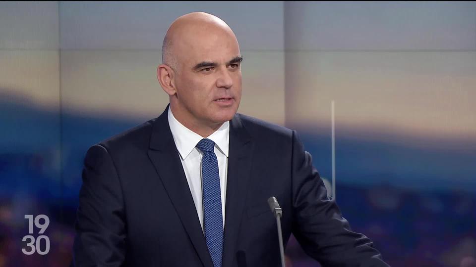 Alain Berset, président de la Confédération, tire un bilan positif de la visite d'État du président français Emmanuel Macron