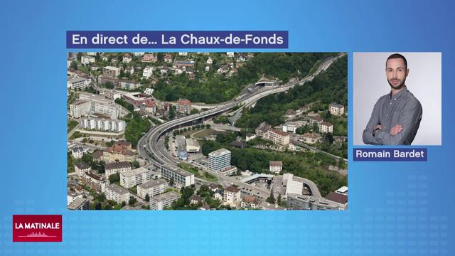 En direct de la Chaux-de-Fonds pour le début des travaux du Grand-Pont