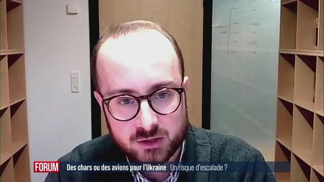 Des chars ou des avions pour l'Ukraine, un risque d'escalade? Interview d’Olivier Schmitt