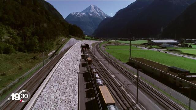 Tunnel ferroviaire du Gothard: la fermeture se prolonge. Le trafic marchandise est très impacté