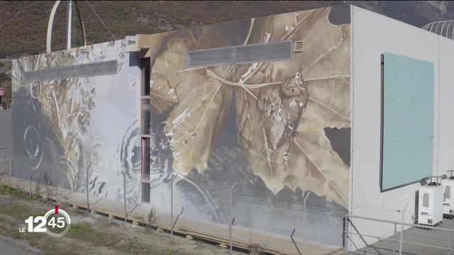 Un musée d'art urbain à ciel ouvert s'ouvre aujourd'hui en Valais, entre le glacier du Rhône et le lac Léman