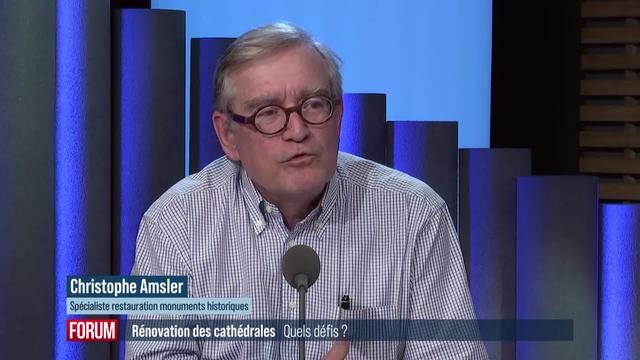 La reconstruction de la flèche de Notre-Dame de Paris débute: interview de Christophe Amsler