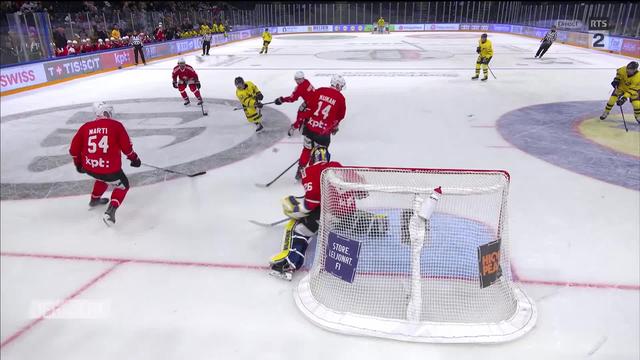 Coupe Karjala, Suède-Suisse (4-3): courte défaite helvète face à la Suède