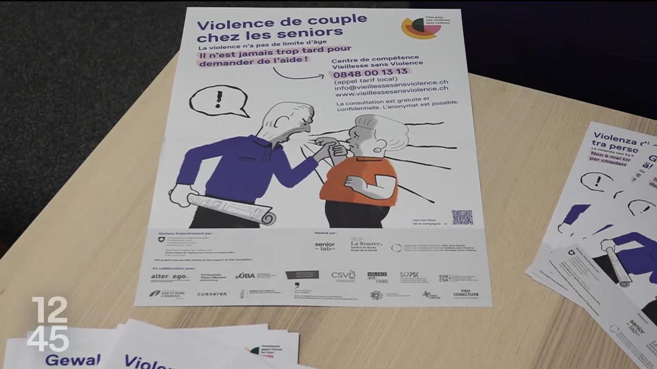 Une campagne nationale pour sensibiliser les seniors aux violences conjugales